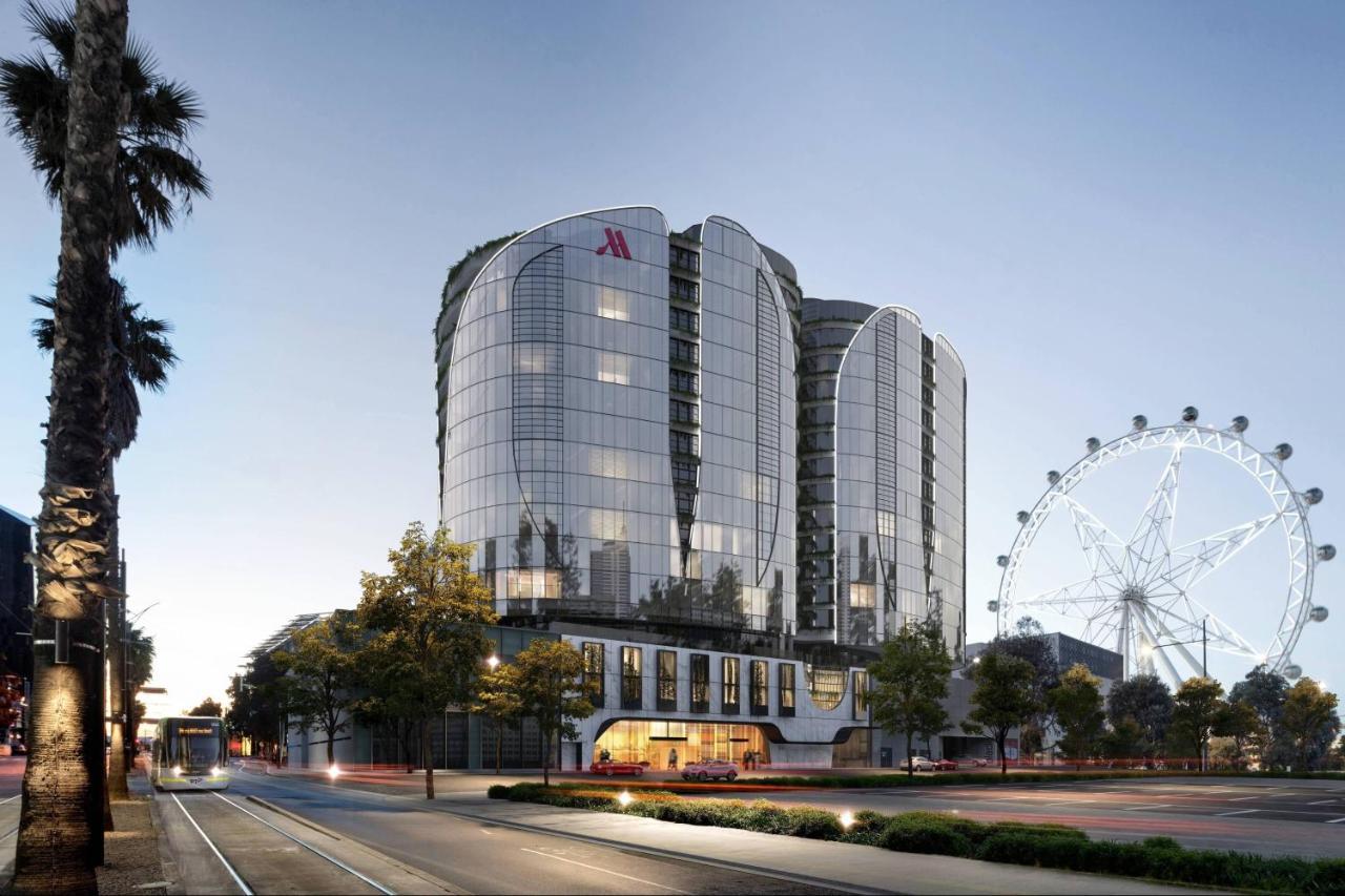 Melbourne Marriott Hotel Docklands Exterior photo The proposed hotel