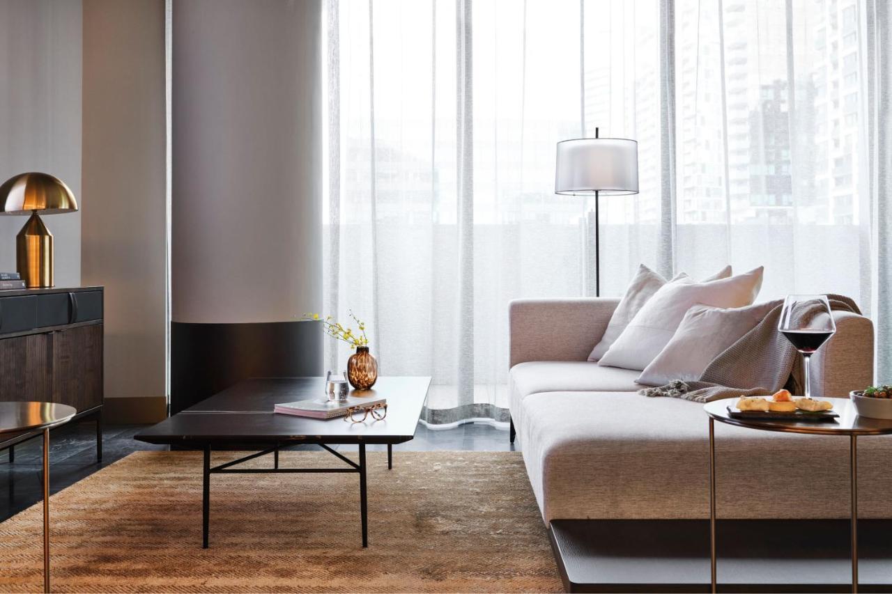 Melbourne Marriott Hotel Docklands Exterior photo A living room in a private house