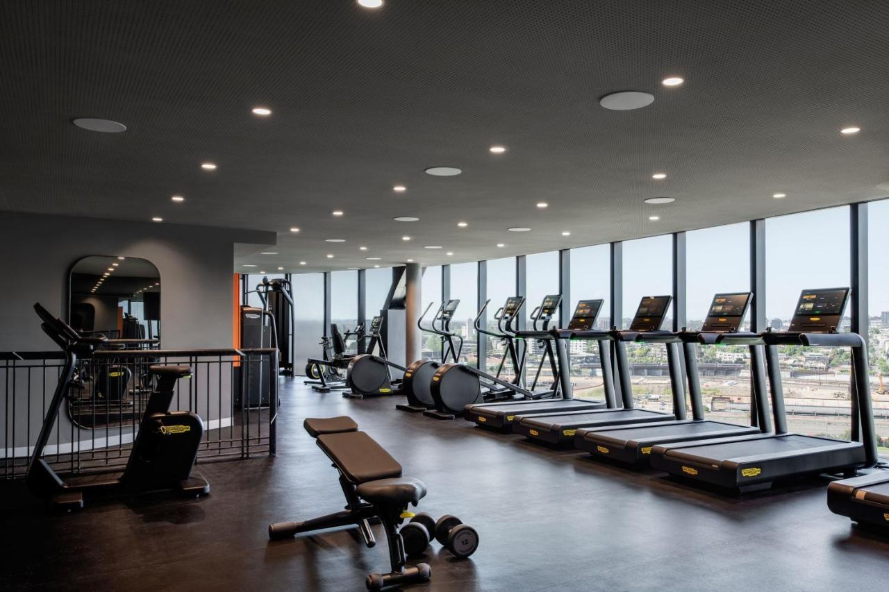 Melbourne Marriott Hotel Docklands Exterior photo The gym at the 2018-opened hotel